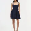 Ausgestelltes Mini Kleid