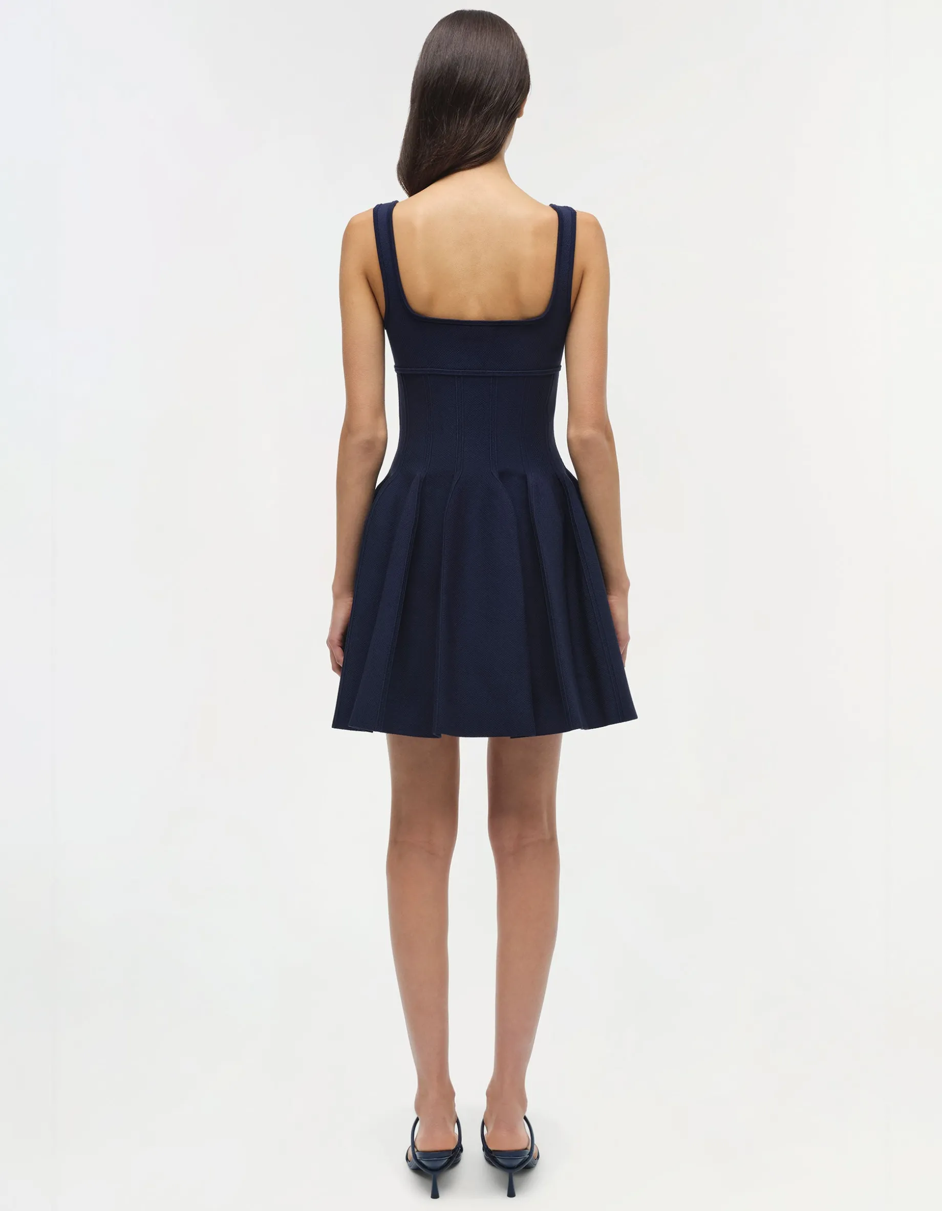 Ausgestelltes Mini Kleid