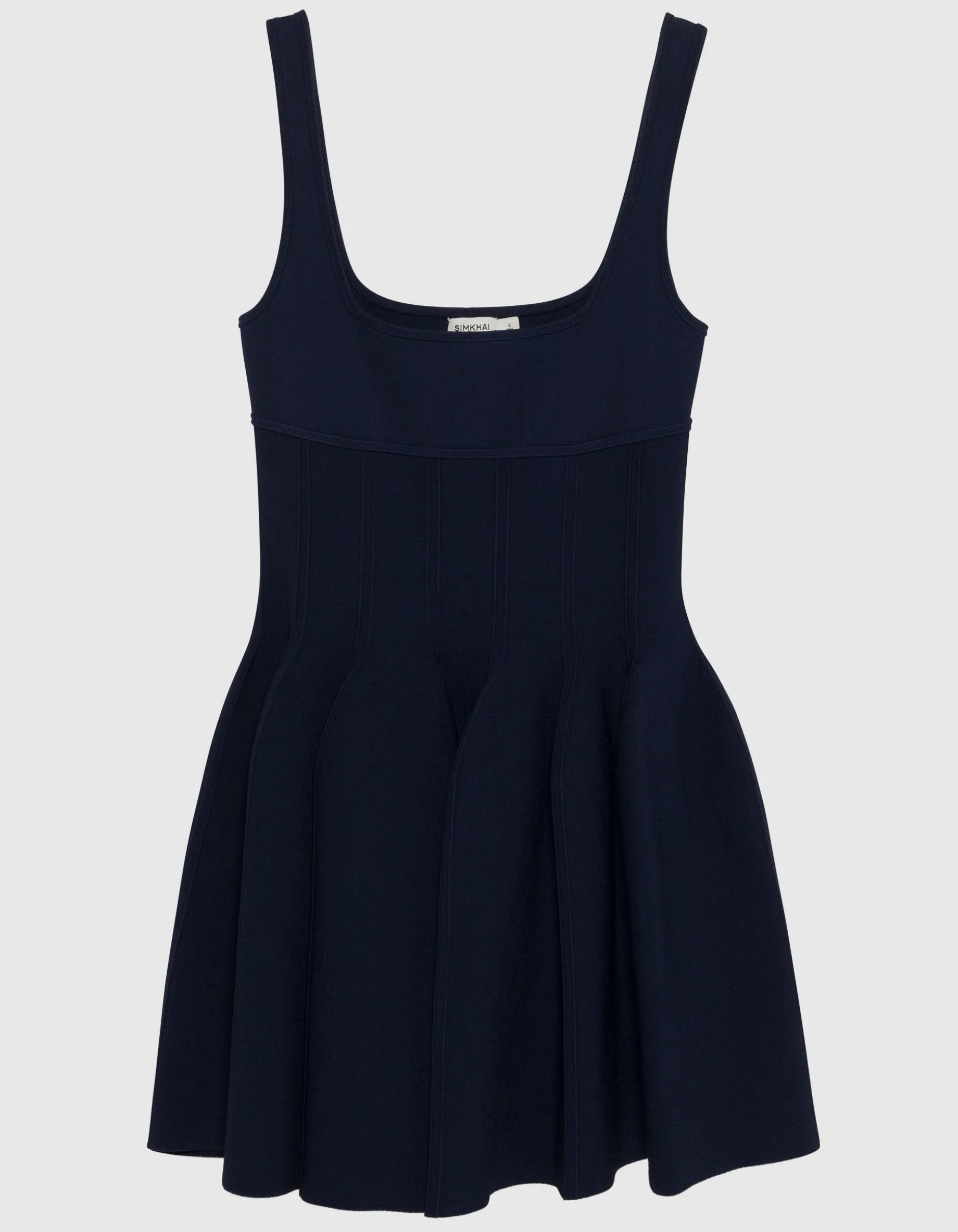 Ausgestelltes Mini Kleid