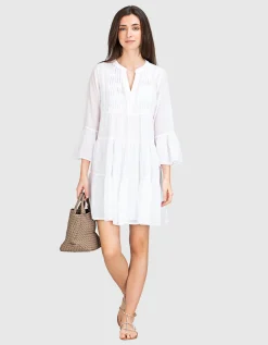 Ausgestelltes Mini-Kleid