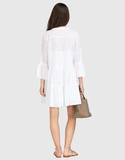 Ausgestelltes Mini-Kleid