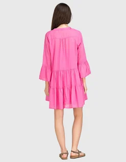 Ausgestelltes Mini-Kleid