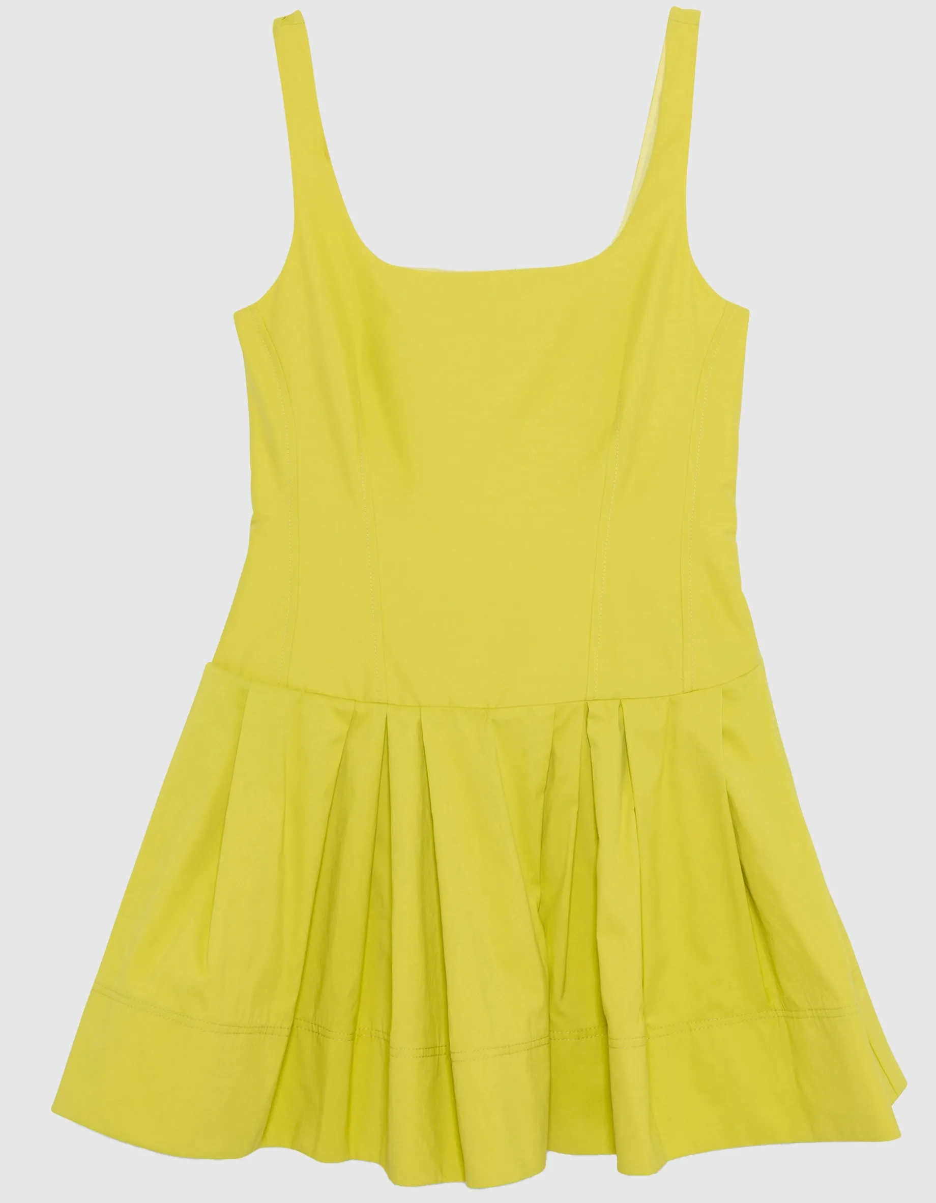 Ausgestelltes Mini-Kleid
