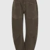 Barrel-Leg Kord Hose Shon