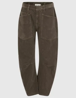 Barrel-Leg Kord Hose Shon