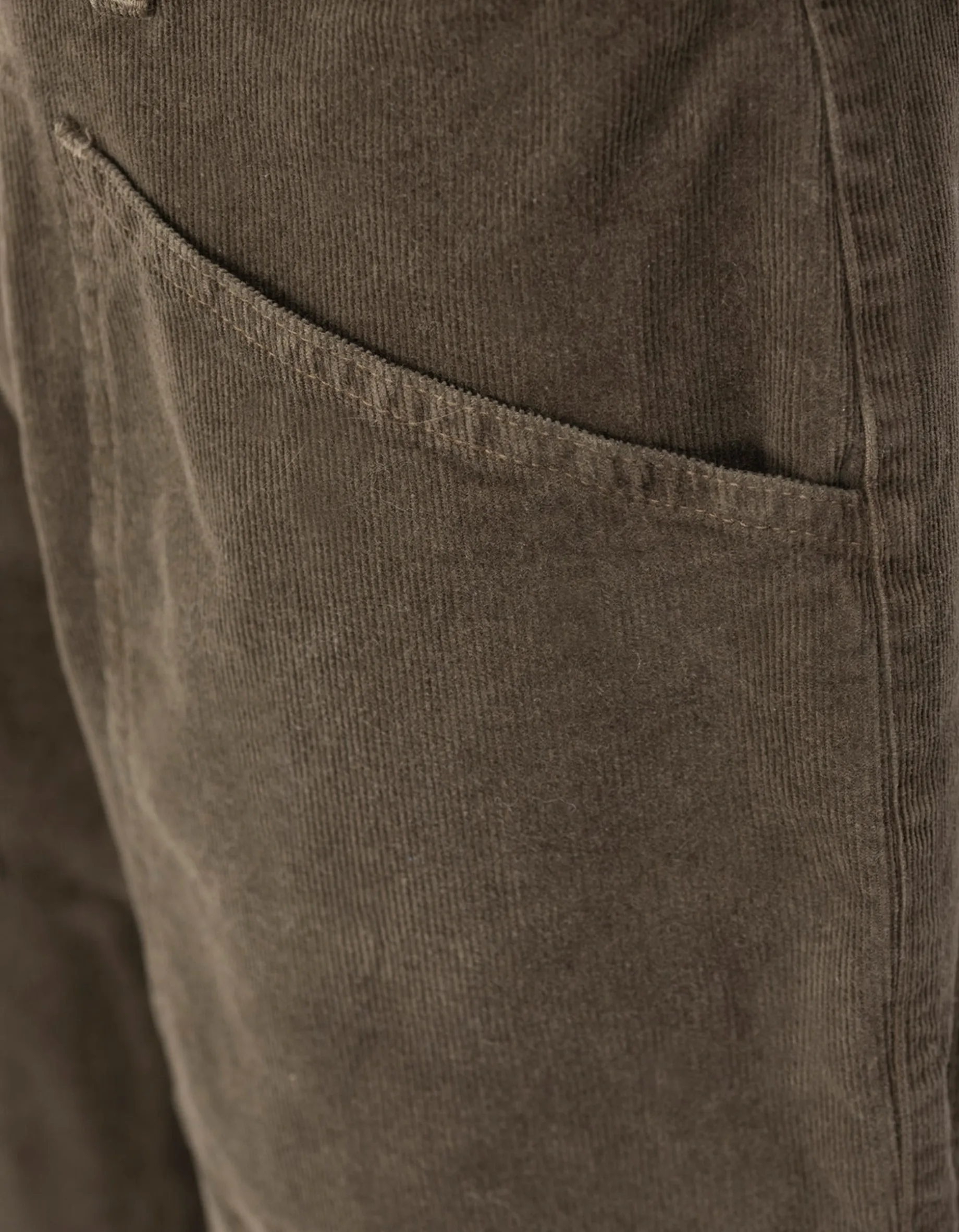 Barrel-Leg Kord Hose Shon