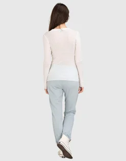 Baumwoll Longsleeve mit Kaschmir Anteil