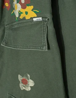 Bedruckte Jacke im Military-Style