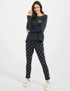 Bedruckte Slim-Fit Sweatpants