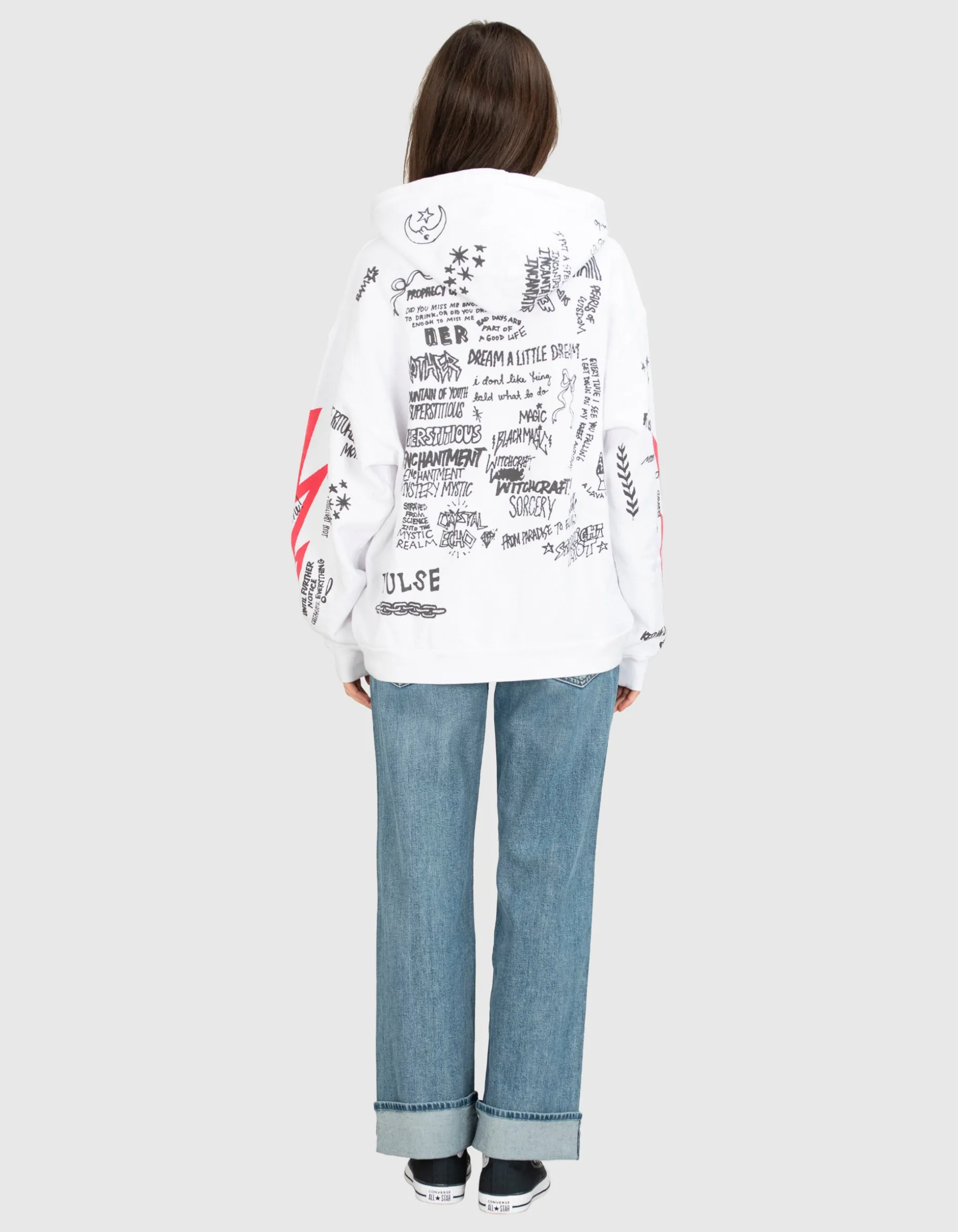 Bedruckter Hoodie