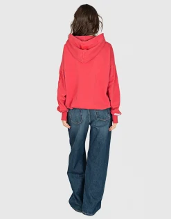 Bedruckter Oversize Hoodie im Vintage-Stil