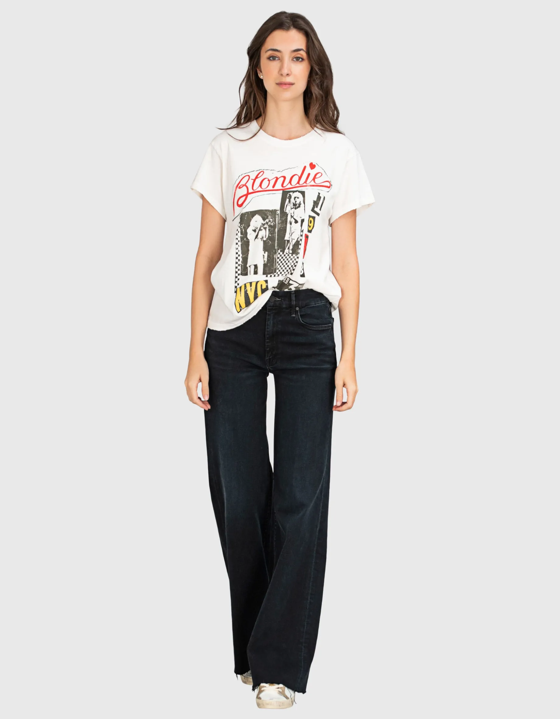 Bedrucktes Destroyed T-Shirt