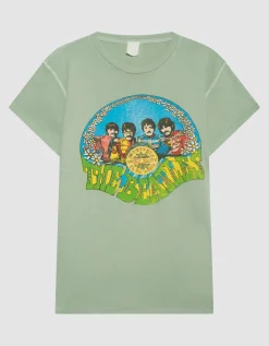 Bedrucktes Oversize Destroyed-T-Shirt