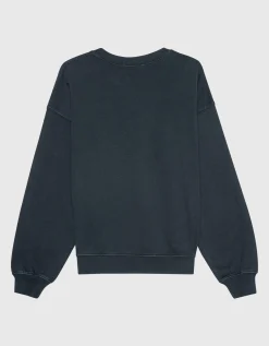 Bedrucktes Oversize Sweatshirt mit Glitter-Finish