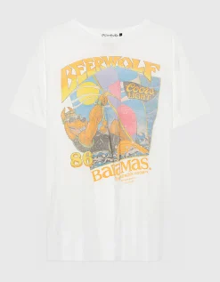 Bedrucktes Oversize T-Shirt