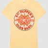 Bedrucktes Oversize T-Shirt in Destroyed-Look
