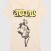 Bedrucktes Oversize T-Shirt im Vintage-Look