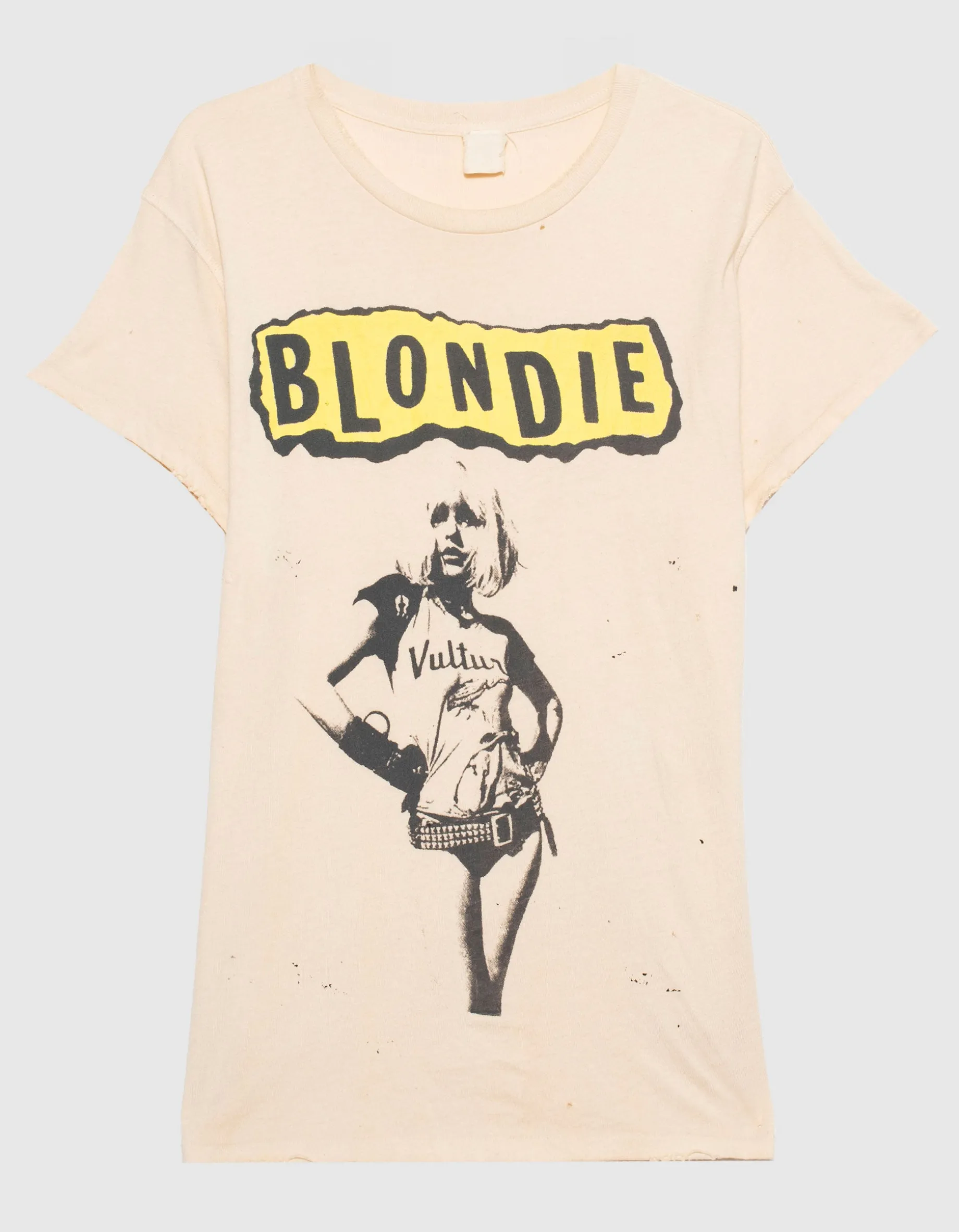 Bedrucktes Oversize T-Shirt im Vintage-Look