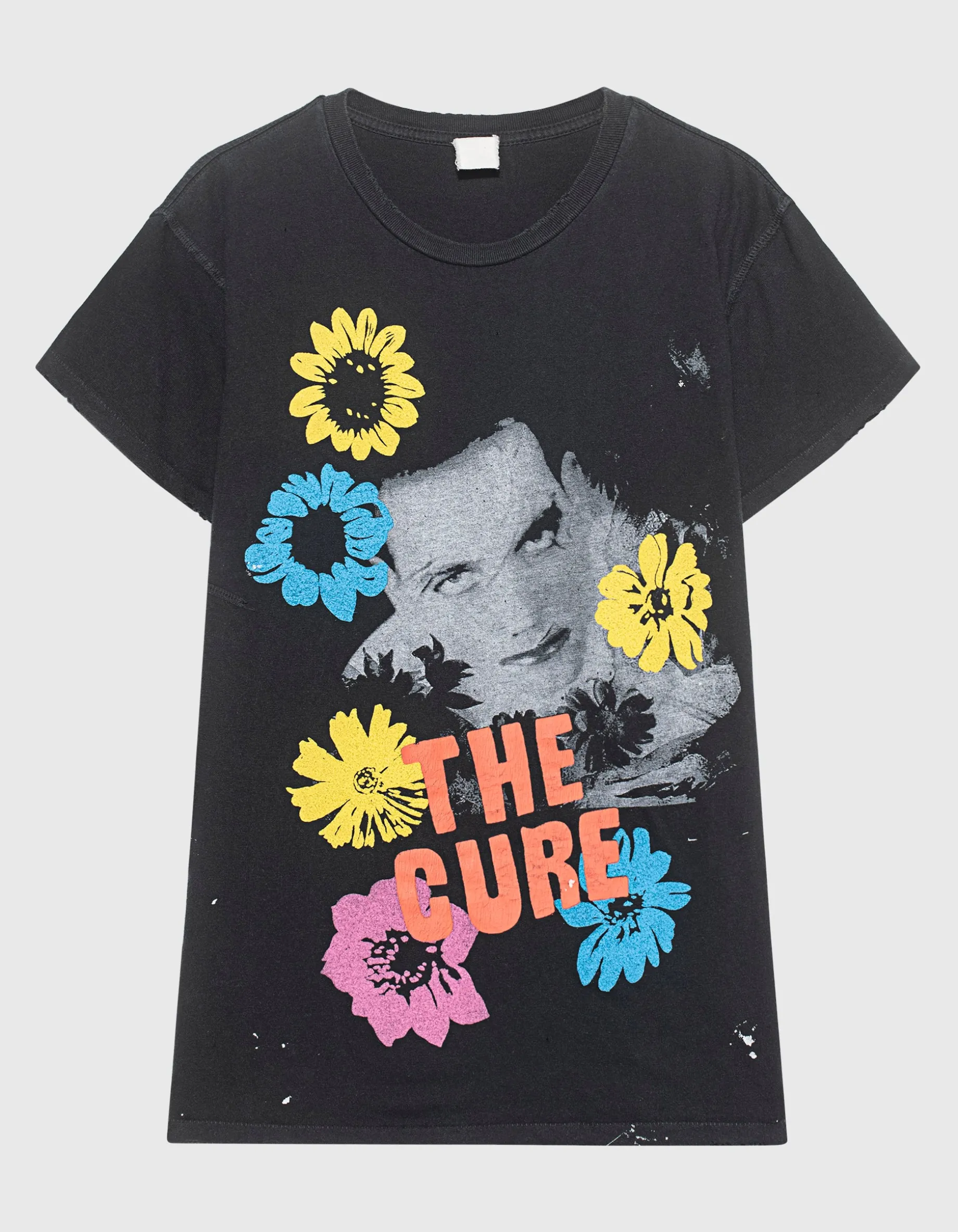 Bedrucktes Oversize T-Shirt im Vintage-Look