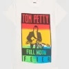 Bedrucktes Oversize T-Shirt im Vintage-Look