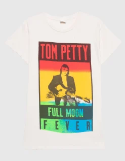 Bedrucktes Oversize T-Shirt im Vintage-Look