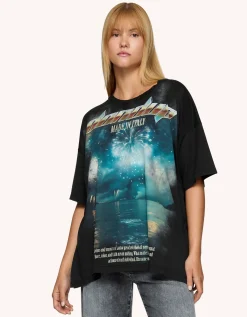 Bedrucktes Oversize T-Shirt