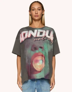 Bedrucktes Oversize T-Shirt