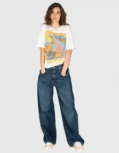 Bedrucktes Oversize T-Shirt