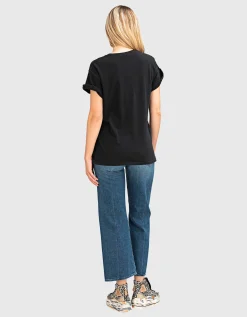 Bedrucktes Oversize T-Shirt im Vintage-Look