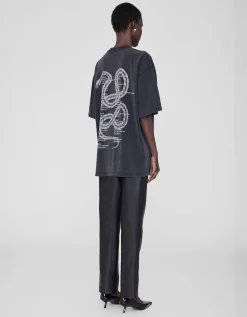 Bedrucktes Oversize T-Shirt Kent