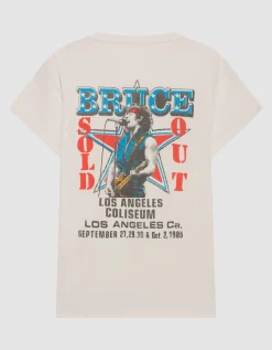 Bedrucktes Oversize T-Shirt im Destroyed-Look