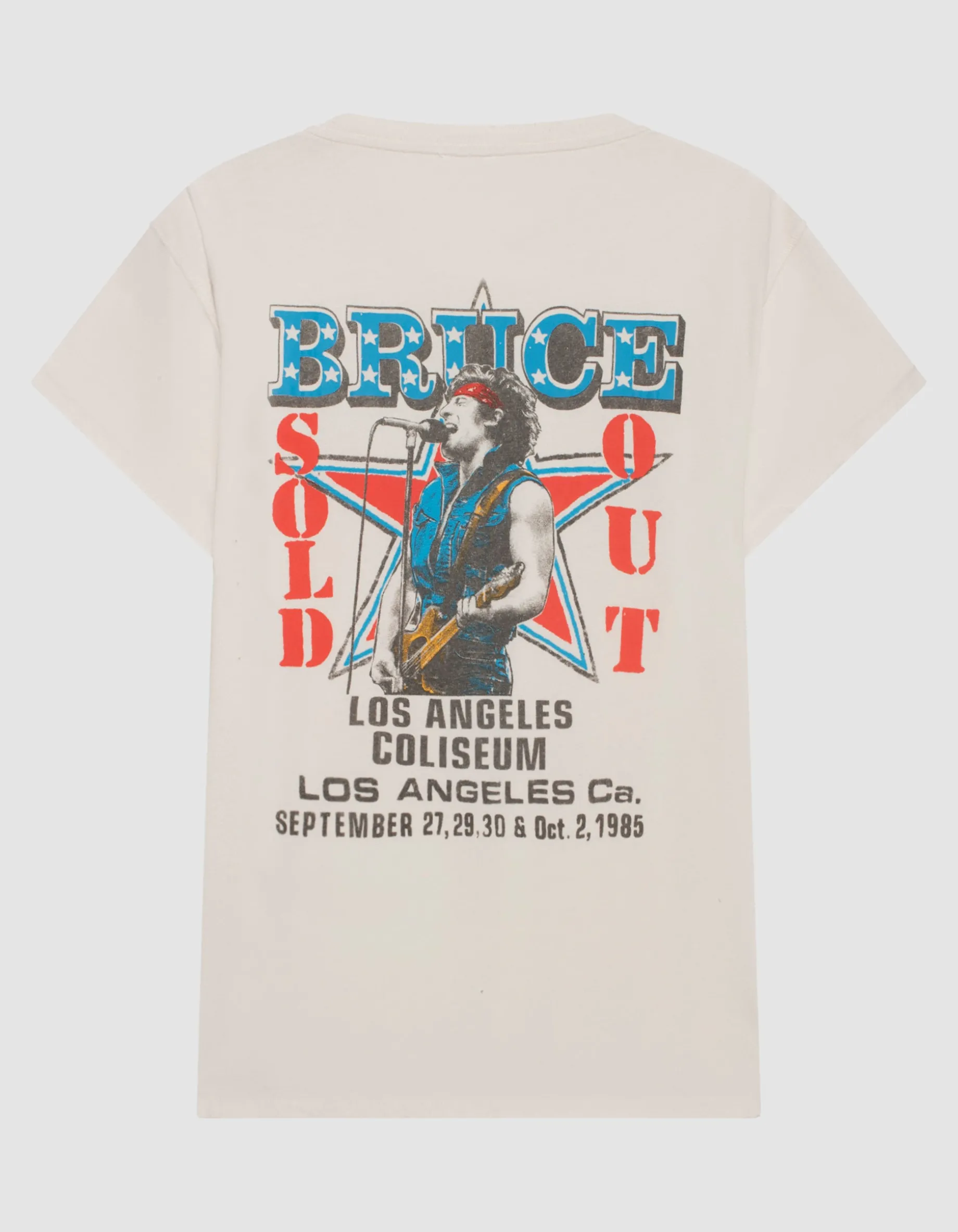 Bedrucktes Oversize T-Shirt im Destroyed-Look