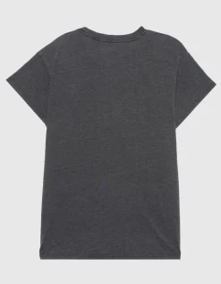 Bedrucktes Oversize T-Shirt im Used-Look