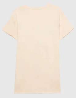 Bedrucktes Oversize T-Shirt im Vintage-Look