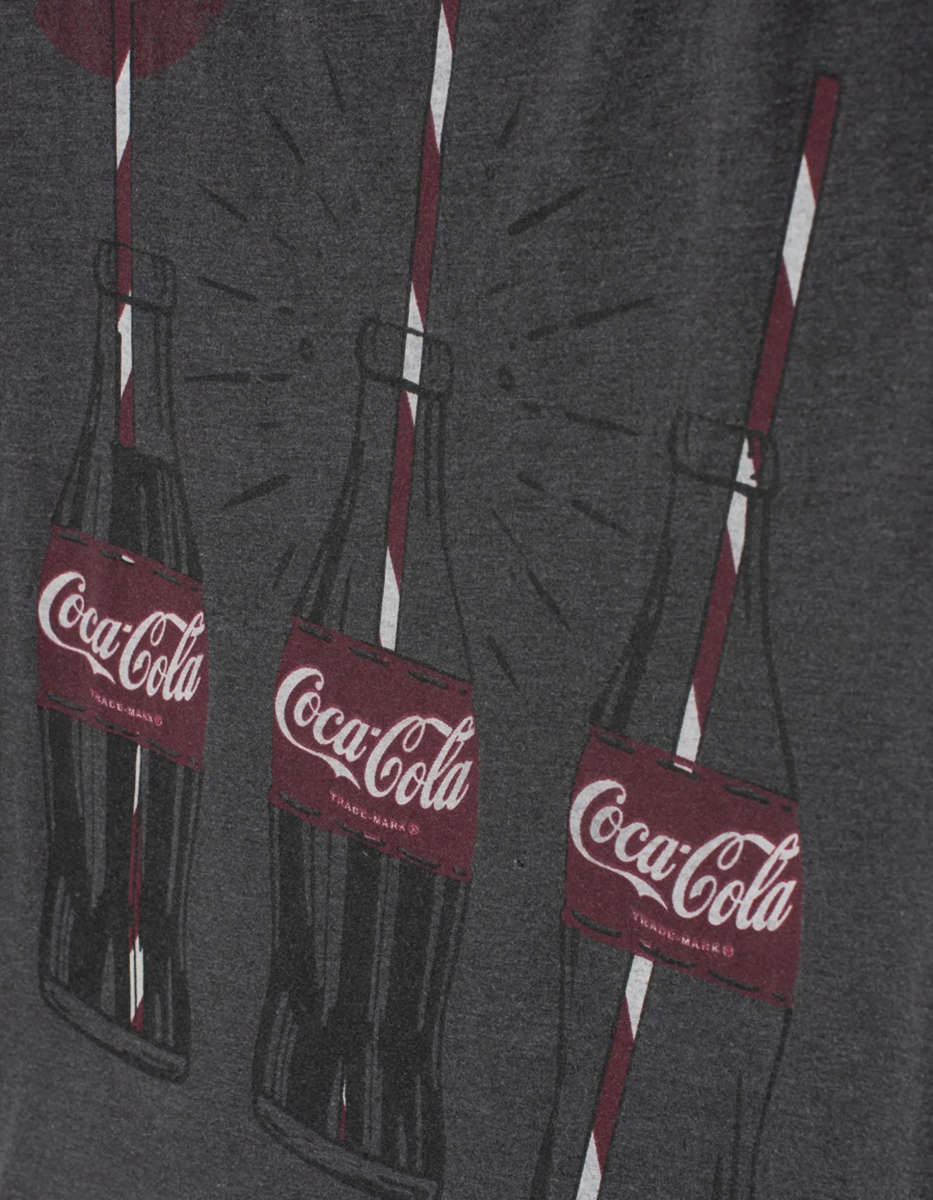 Bedrucktes Oversize T-Shirt im Used-Look