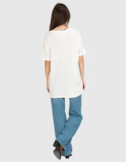Bedrucktes Oversized T-Shirt