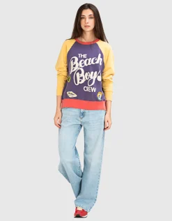 Bedrucktes Oversize-Sweatshirt im Vintage-Look