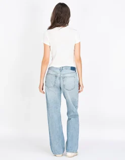 Bedrucktes Ripp-T-Shirt
