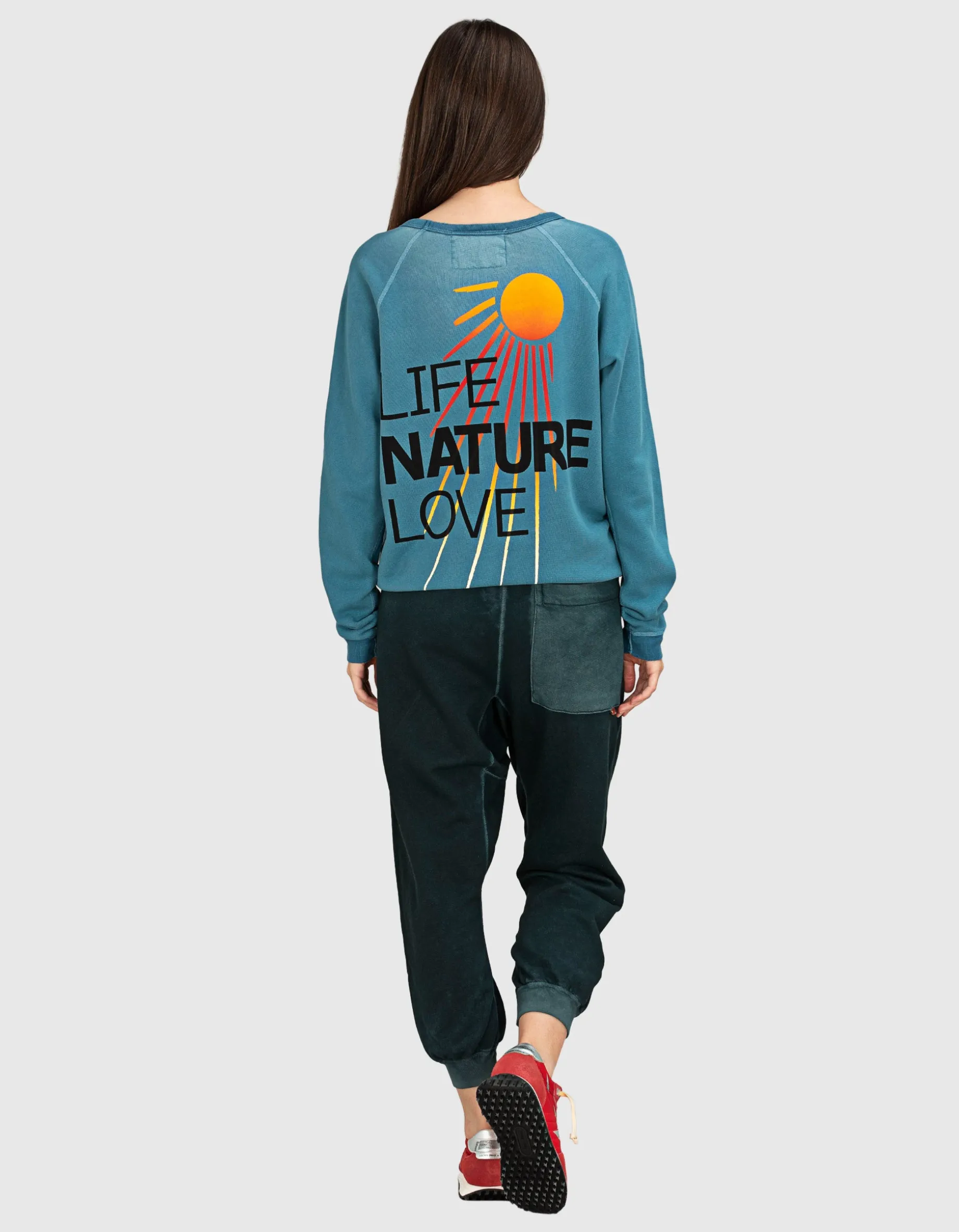 Bedrucktes Sweatshirt