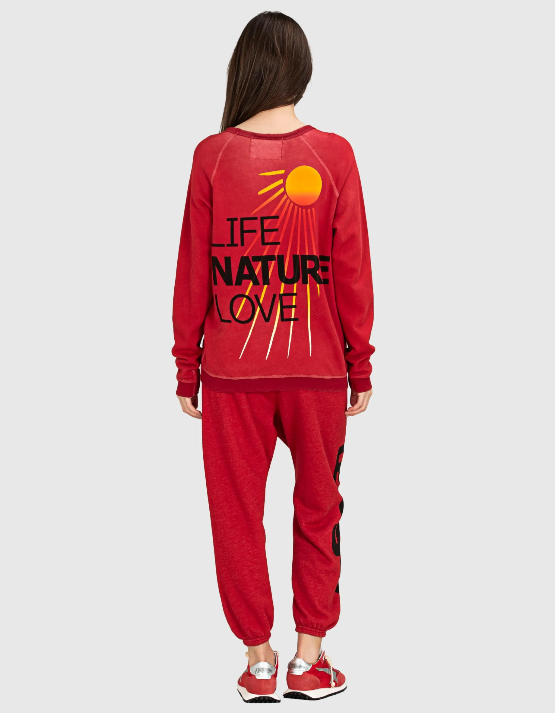 Bedrucktes Sweatshirt