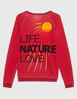 Bedrucktes Sweatshirt
