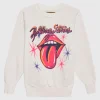 Bedrucktes Sweatshirt im Destroyed-Look