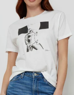 Bedrucktes T-Shirt