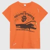 Bedrucktes T-Shirt im Destroyed-Look