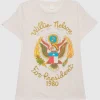 Bedrucktes T-Shirt im Destroyed-Look