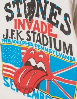 Bedrucktes T-Shirt im Destroyed-Look
