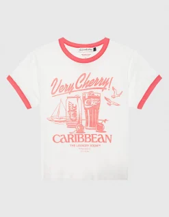 Bedrucktes T-Shirt im Vintage-Look