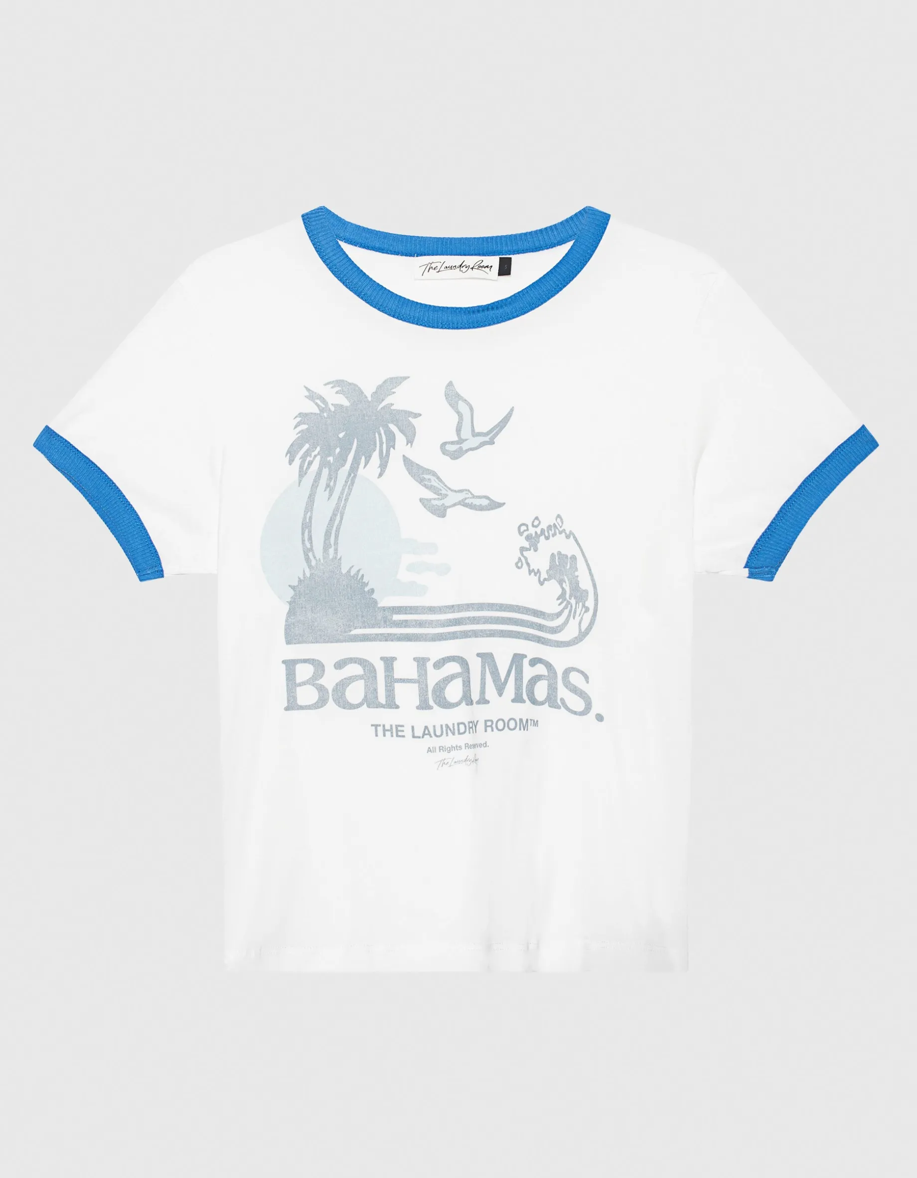 Bedrucktes T-Shirt im Vintage-Look