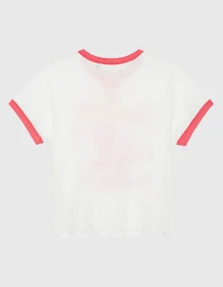 Bedrucktes T-Shirt im Vintage-Look