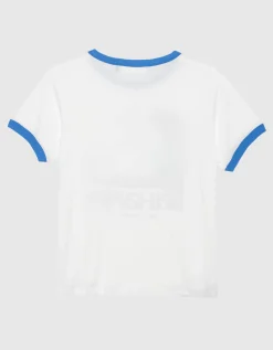 Bedrucktes T-Shirt im Vintage-Look